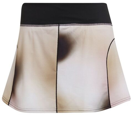 Теннисная юбка Adidas Mel Match Skirt - black/white/wonder mauve