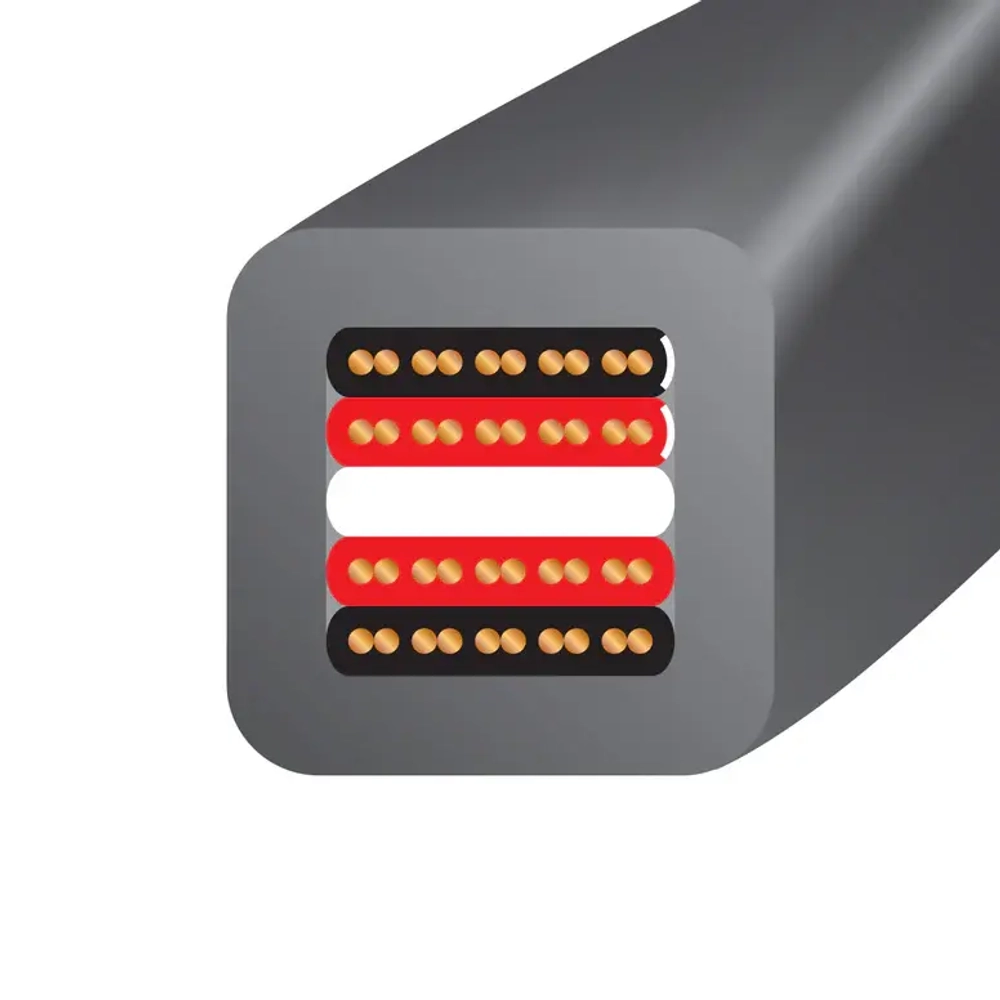 Wireworld Equinox 8 Biwire Speaker Cable 2.0m Pair (BAN-BAN), каб.ак.,2,0м,"банан",пр. (EQB2.0MB-8)
