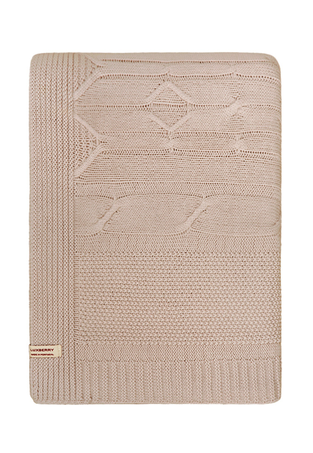 Плед 200х220 Luxberry Lux 40 пудра тон 04