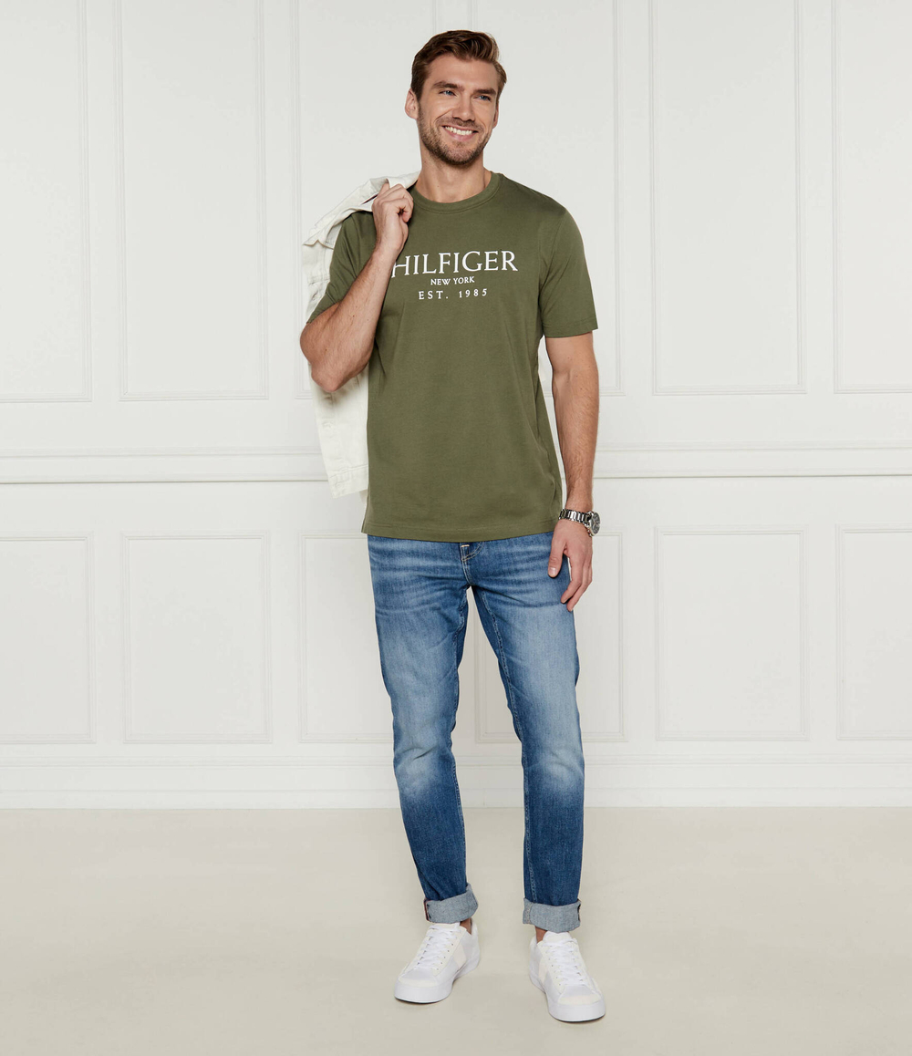 Футболка Tommy Hilfiger - оливковый(MW0MW36499)