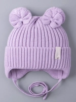 Шапка вязаная демисезонная для девочки