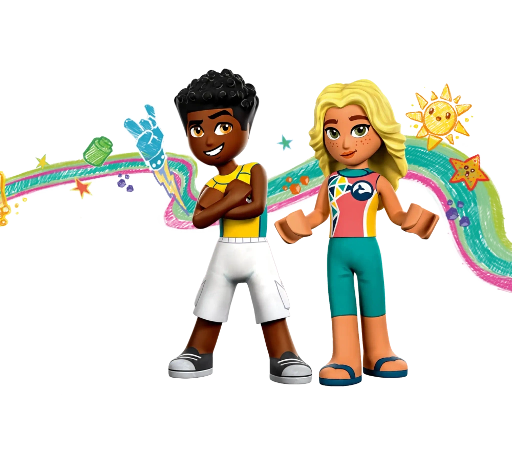 Конструктор LEGO Friends 41752 Морской спасательный самолет