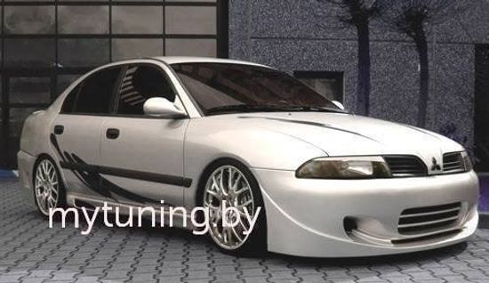 Передний бампер ST Mitsubishi Carisma II