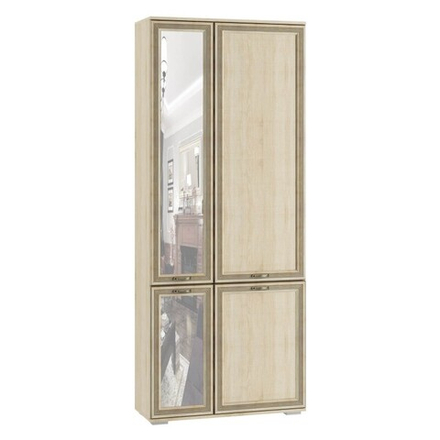 Ливорно (Domani) ЛШ-9 Шкаф комбинированный с зеркалом