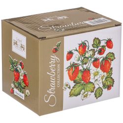 КРУЖКА LEFARD "STRAWBERRY" 400 МЛ (КОР=24ШТ.)