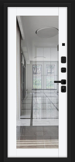 Флэт/SBlack Black Shell/White Silk 205*86 левое