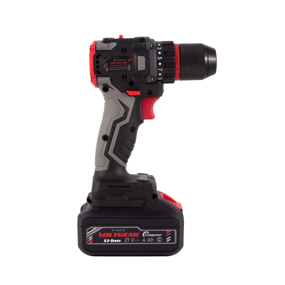 Шуруповерт СЛЕДОПЫТ VoltGear Compact 75Нм, 21V, 4Ah/4/