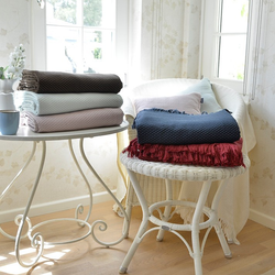 Плед-покрывало 100x180 Casual Avenue Fresno небесный