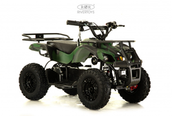 Детский электроквадроцикл ANRI зеленый камуфляж