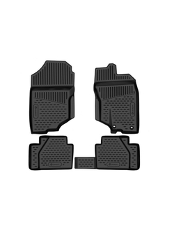 Коврики в салон для HONDA Insight 2009 - правый руль, 4шт. (полиуретан) ELEMENTAN0224210K