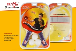 Набор н/тен. Double Fish (2 ракетки, 2 мяча)