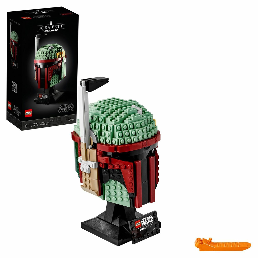 LEGO Star Wars: Шлем Бобы Фетта 75277 — Boba Fett — Лего Стар ворз Звёздные войны