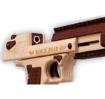 Пистолет DESERT EAGLE от TARG - деревянный конструктор легендарного пистолета американский орел, сборная модель, 3d пазл, оружие