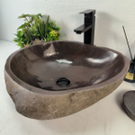 Раковина из речного камня RS-65291 48*45*15 0857