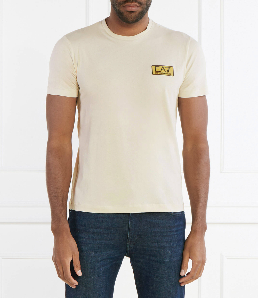 Футболка EA7 - бежевый(3DPT07 PJM9Z)