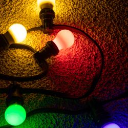 Гирлянда ЭРА ERABL-L100/S20 белт лайт светодиодная новогодняя нить уличная 100 м шаг 20 | Профессиональное праздничное и новогоднее освещение