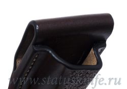 Чехол кожаный коричневый Brown Buck 110фотография - 3