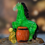 Магнит Лошадь (стекло) 4,5*6см