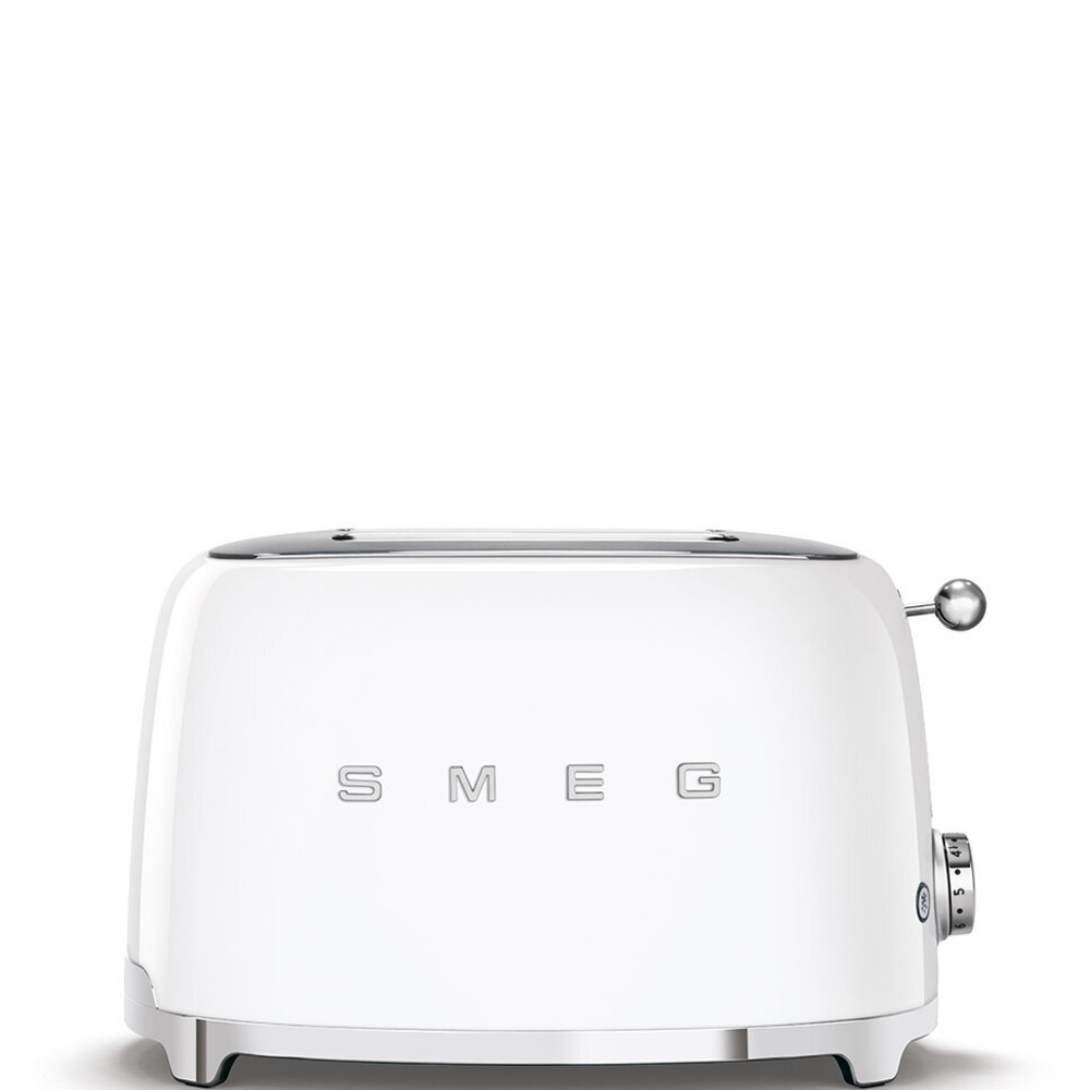 Тостер на 2 ломтика Smeg TSF01WHEU