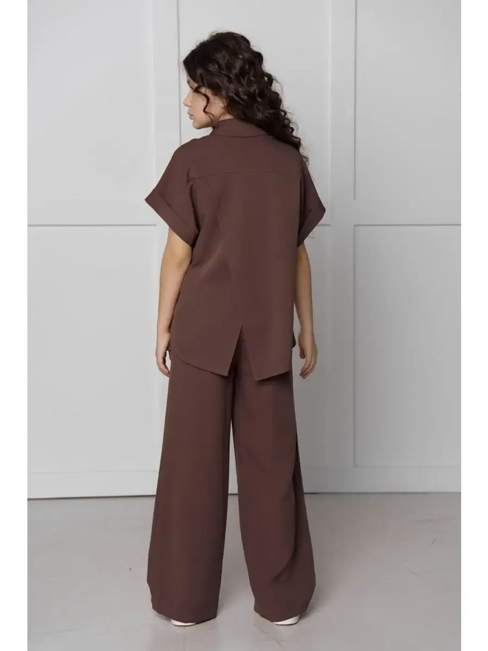 Костюм с брюками палаццо