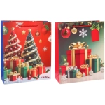 Пакет подарочный «Северная сказка» 32*26*10 см, микс
