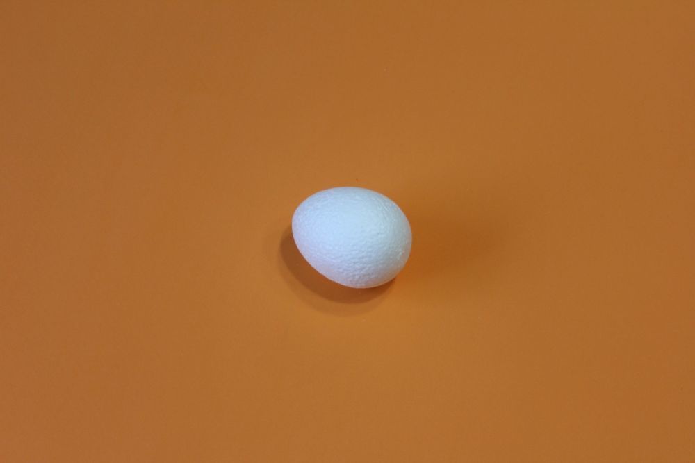 Яйцо 7 см, пенопласт (1уп = 10шт)