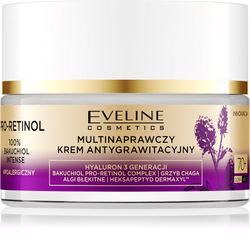 Eveline Cosmetics Pro-Retinol 100% Bakuchiol Intense - интенсивно восстанавливающий крем 70+ /   50  ml  / GTIN 5903416025962