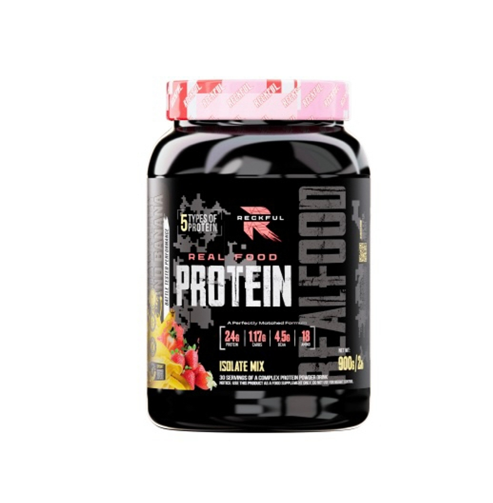 Reckful Real Food Protein Isolate-mix NO lactose (900 гр.)