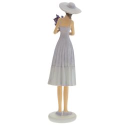 GAEM Фигурка декоративная "Девушка", L6 W6 H25,5 см