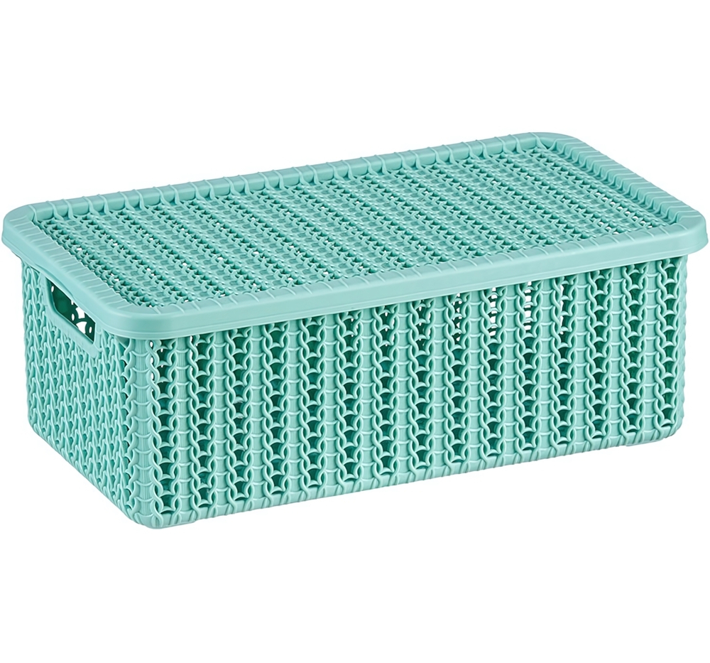 Коробка ВЯЗАНИЕ 3л с крышкой М 2369