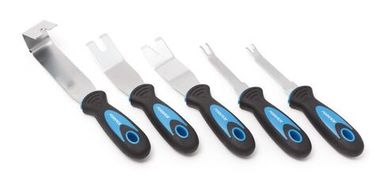 Набор приспособлений для демонтажа молдингов и внутренней обшивки салона 5пр., в блистере Forsage F-905M6