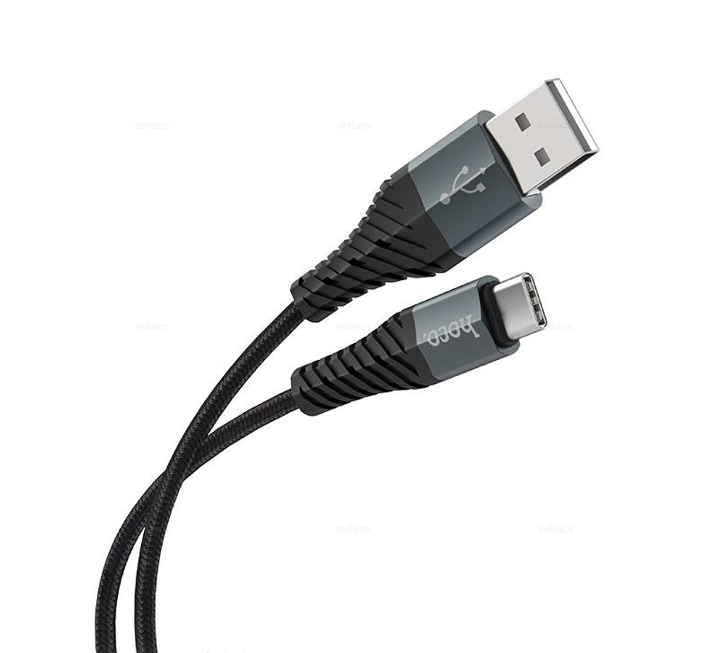 Кабель USB на Type-C Hoco X38 (black)