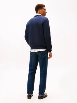 Свитшот Tommy Hilfiger Arch Logo Flex Fleece Navy