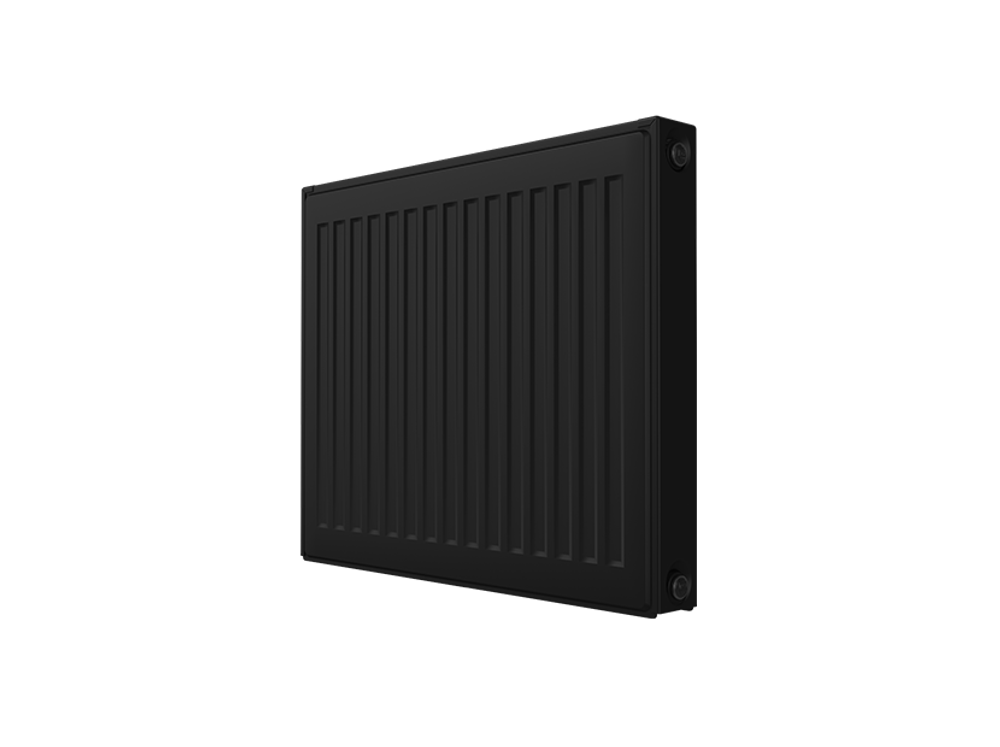 Стальной радиатор с боковым подключением Royal Thermo COMPACT, Тип 21, высота 500 мм, цвет - черный