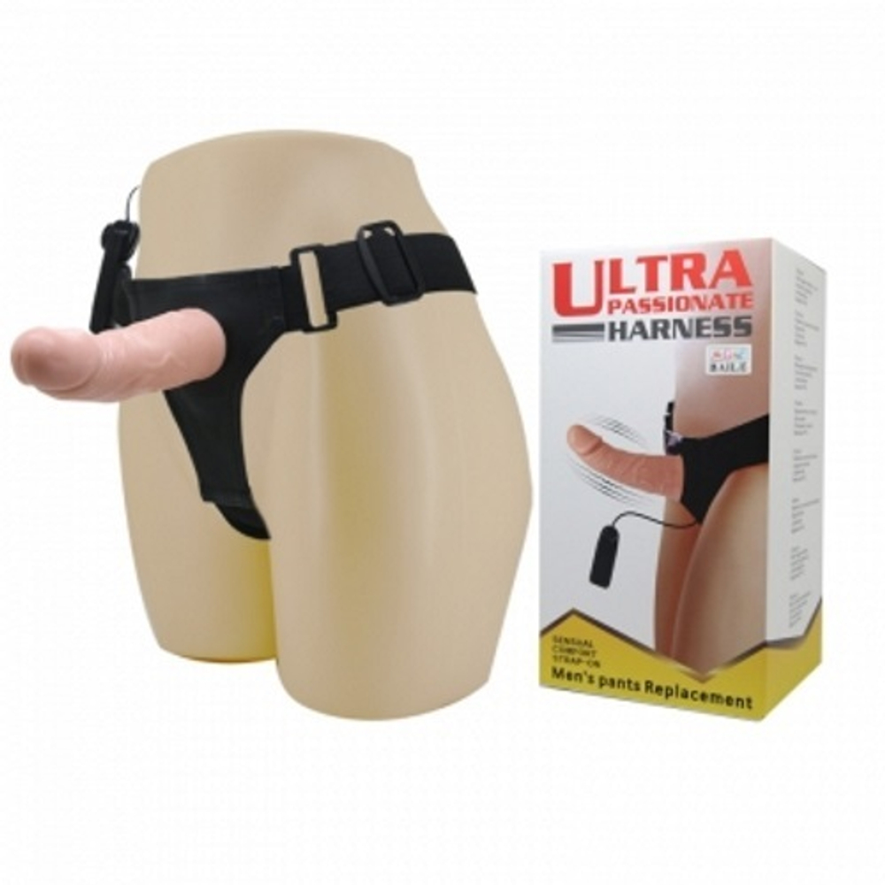 Страпон с вибрацией Pretty Love BW-022048