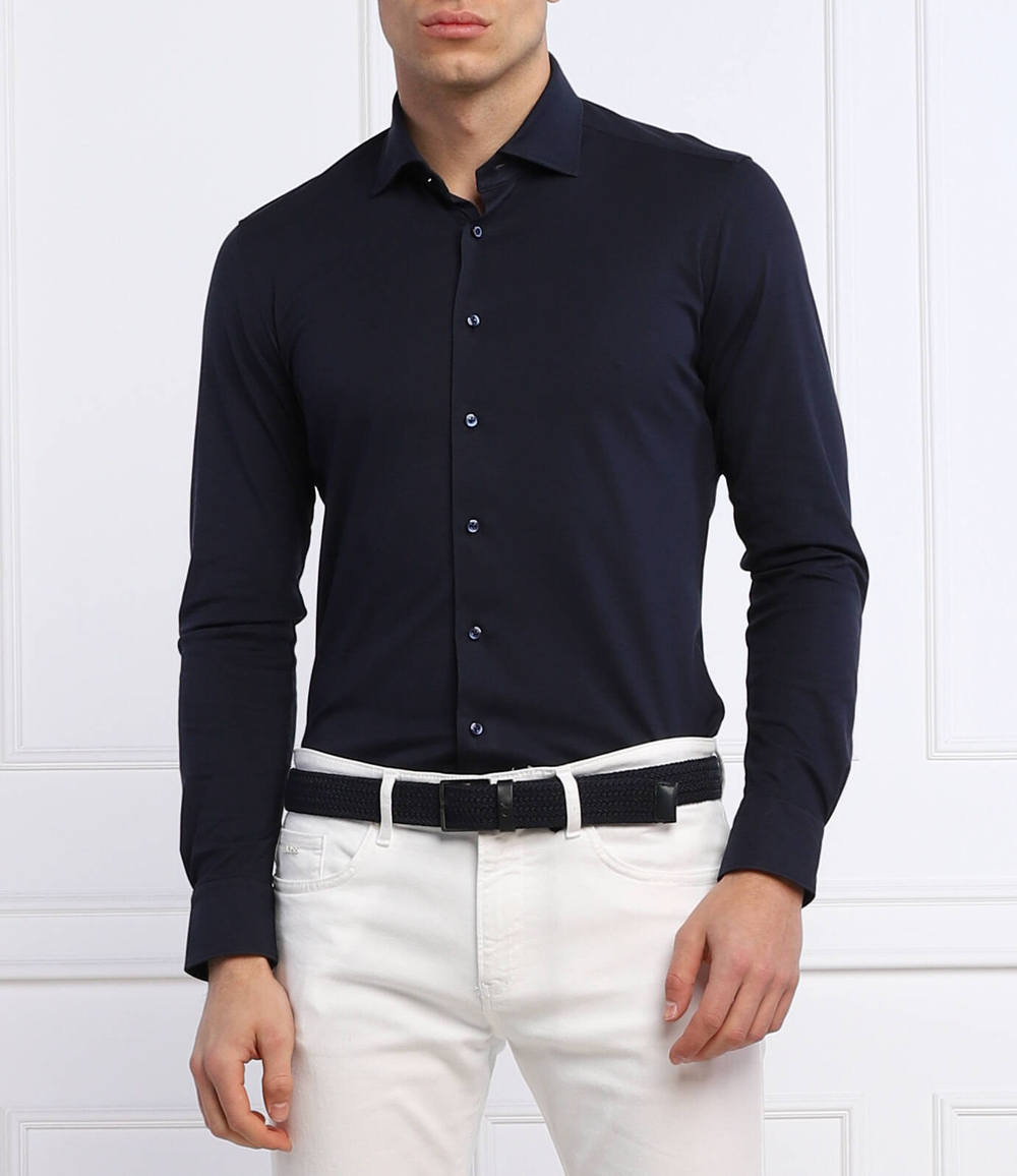 рубашка byron Emanuel Berg - темно-синий(BY-Byron SFJ4)