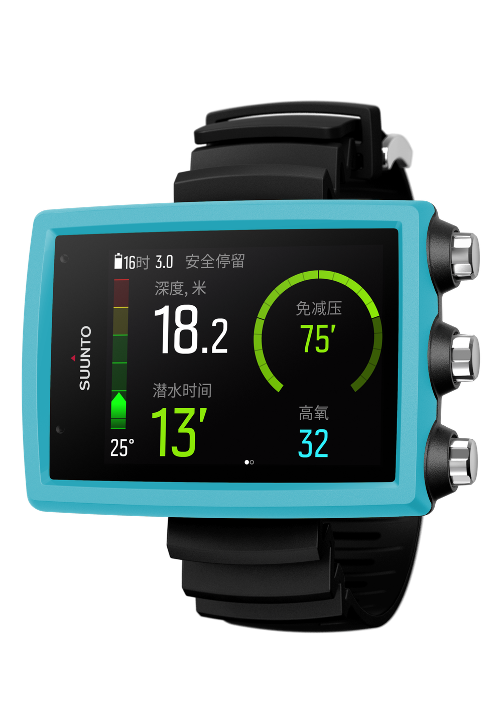 Дайв-компьютер SUUNTO EON CORE AQUA BLUE