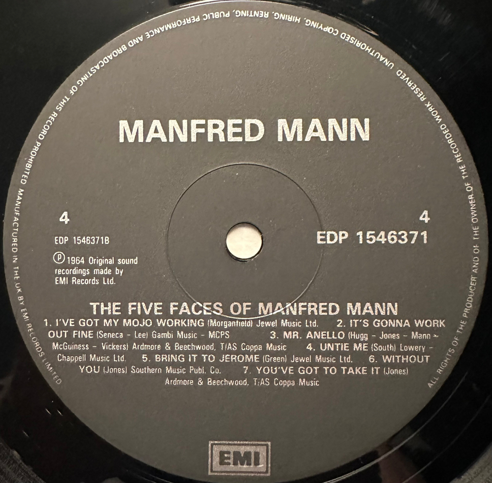 Manfred Mann - Mann Made / The Five Faces Of Manfred Mann 2LP (Англия 1983г.)