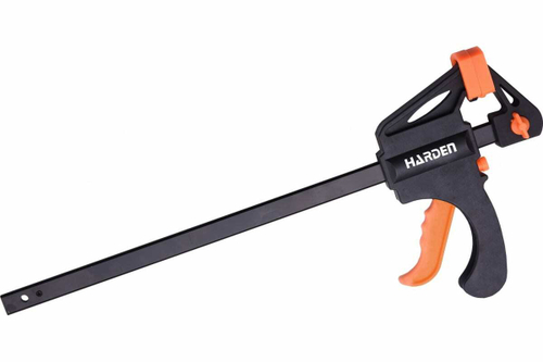 Реечная быстрозажимная струбцина HARDEN 600мм. 600334
