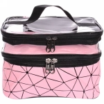 Косметичка-органайзер «Women secret», цвет розовый, 22,8*15*17см