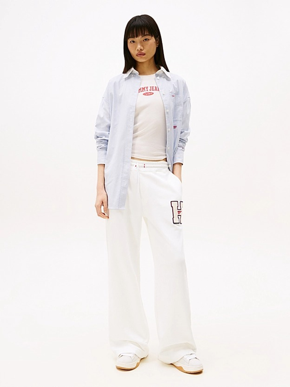 Брюки спортивные женские TOMMY JEANS TJW H GRAPHIC SWEAT