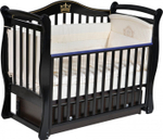 Кровать детская "Julia 11" автостенка, универсальный маятник (шоколад)