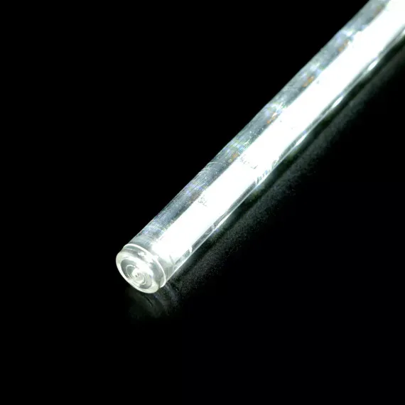 Гирлянда тающие сосульки 10 шт по 50 см., 12В, 540 Белых светодиодов, провод черный ПВХ, IP20, Laitcom (CCL540-11-3W)