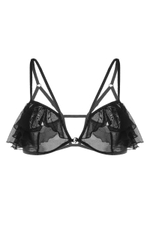 Бралетт Lora с воланами и застежкой спереди