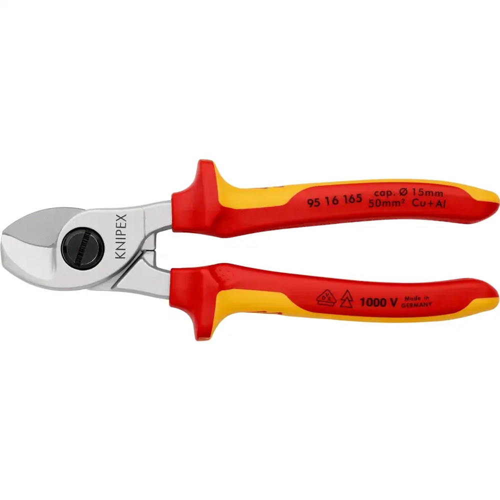 Ножницы для резки кабелей 165 мм Knipex 95 16 165 SB