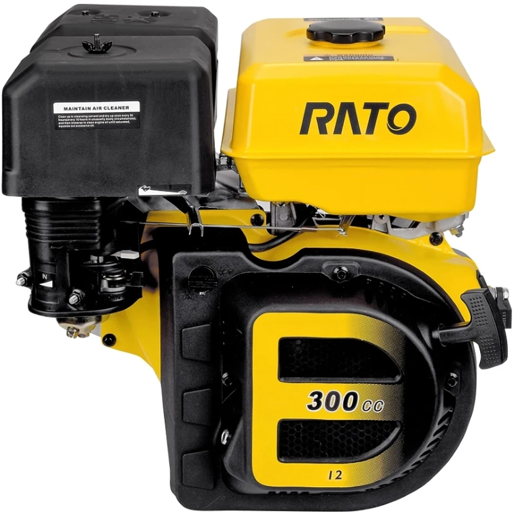 RATO R300 (Q-тип) двигатель бензиновый (вал D=25,4 мм; L=88,5 мм) R300-Q-R