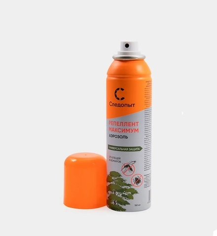 Репеллент Следопыт Максимум от мошек и комаров 150мл