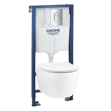 Набор GROHE Solido 4 in1 with Serel SP26 ceramic WC (101046SH0H)