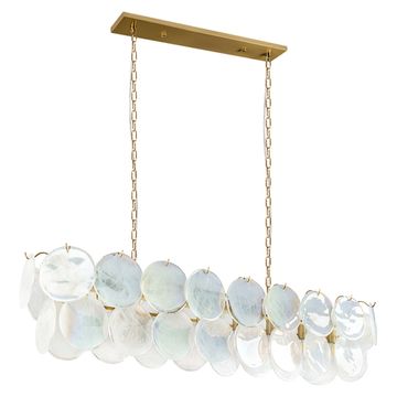 Подвесная люстра 8*E14 10492/1200R Pearl перламутровый Lolly LOFT IT