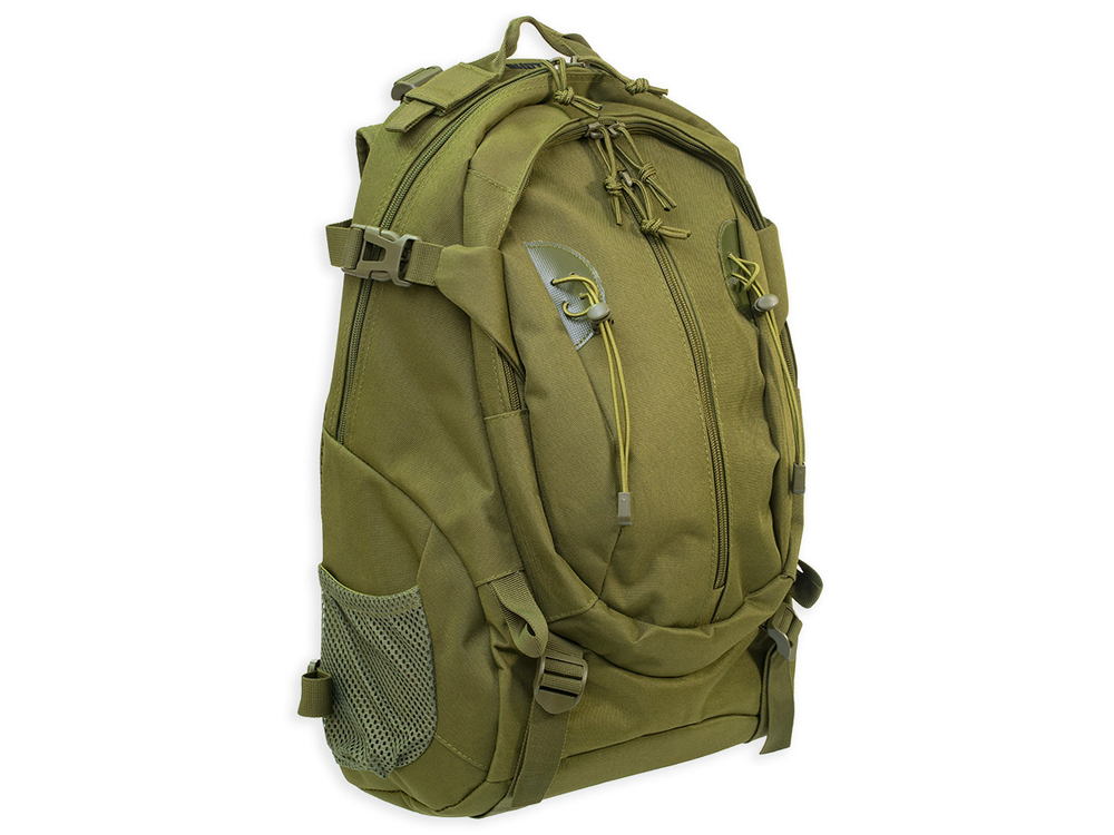 Рюкзак ShotTime городской Basic 25л, полиэстер 900D, олива, ST-BP-701 9-OD